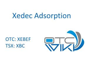 XEBEF Stock - Xedec Adsorption