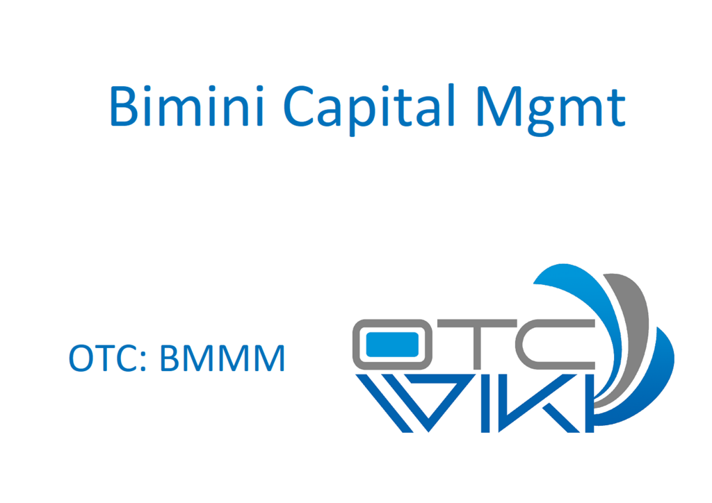 BMNM Stock - Bimini Capital Management Inc