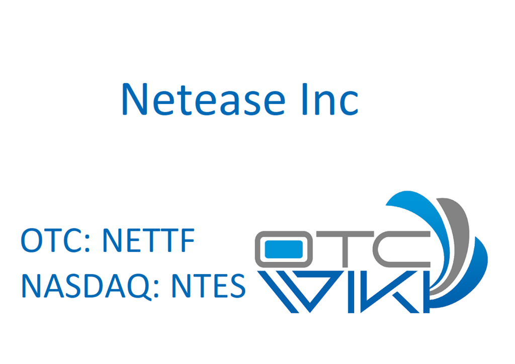 NETTF Stock - NetEase Inc