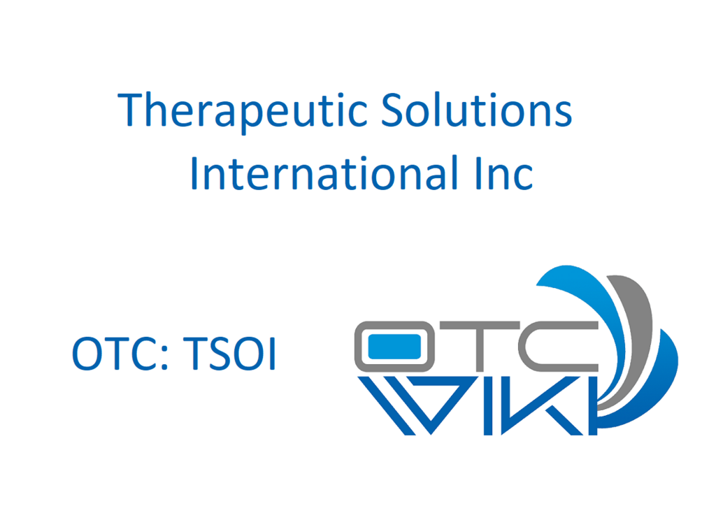 TSOI Stock - Therapeutic Solutions International Inc