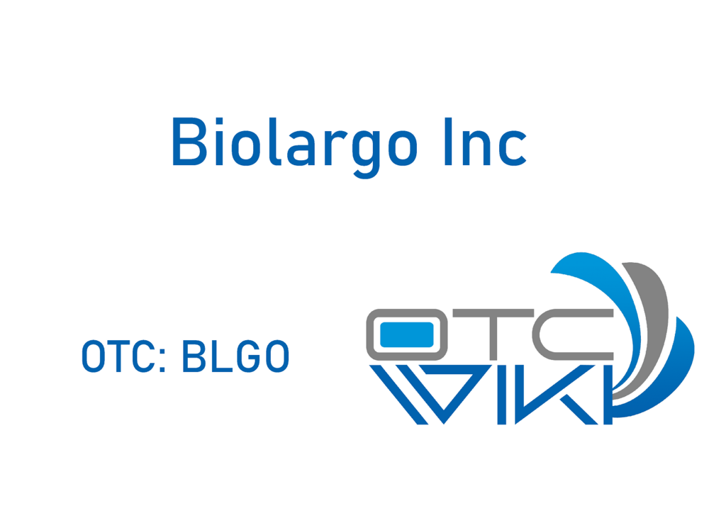 BLGO Stock - Biolargo Inc