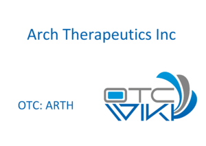 ARTH Stock - Arch Therapeutics Inc