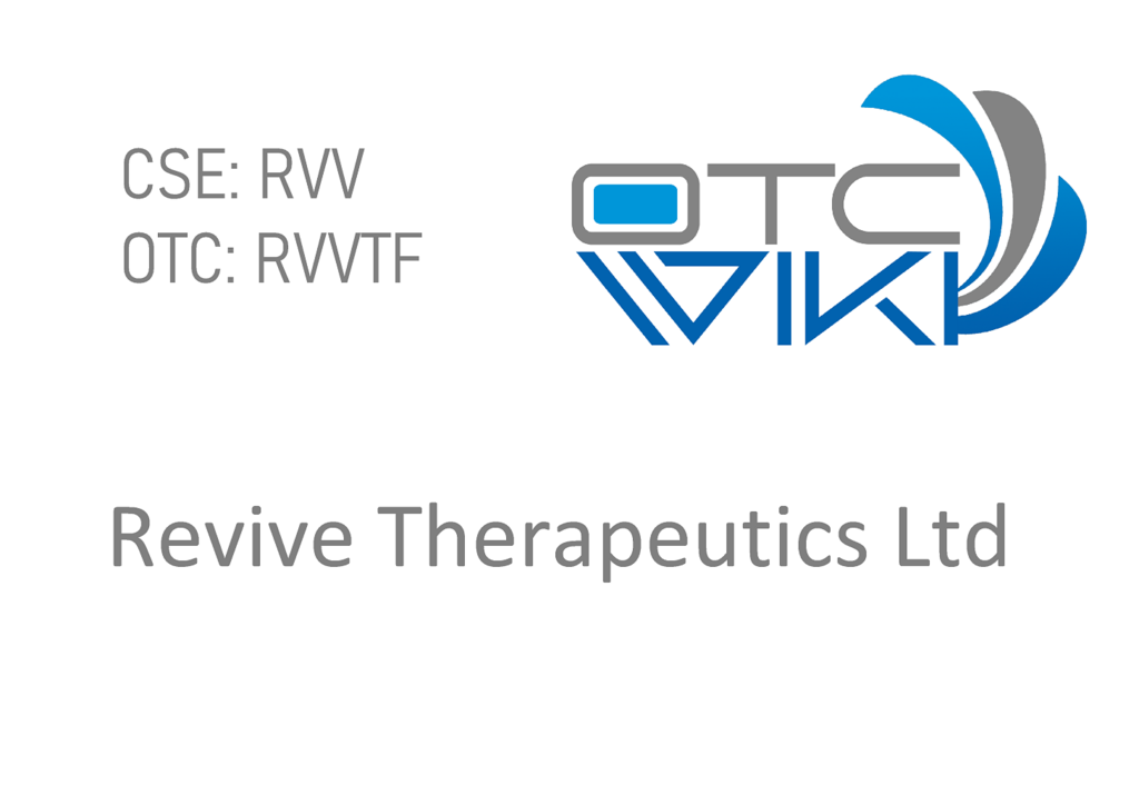 RVVTF Stock - Revive Therapeutics Ltd