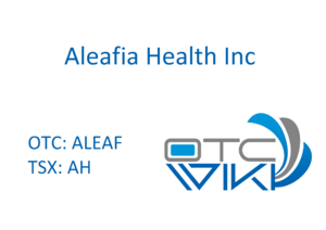 ALEAF Stock - Aleafia Health Inc