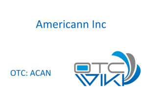 ACAN Stock - Americann Inc